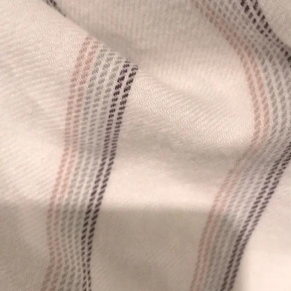 LOFT Striped Long Sleeve Blouse - Picture 6 of 8